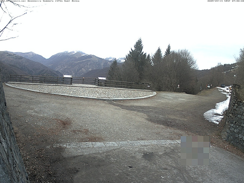 time-lapse frame, Bielmonte Bocchetto Sessera webcam