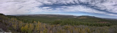 view from Mt Logan on 2024-10-24