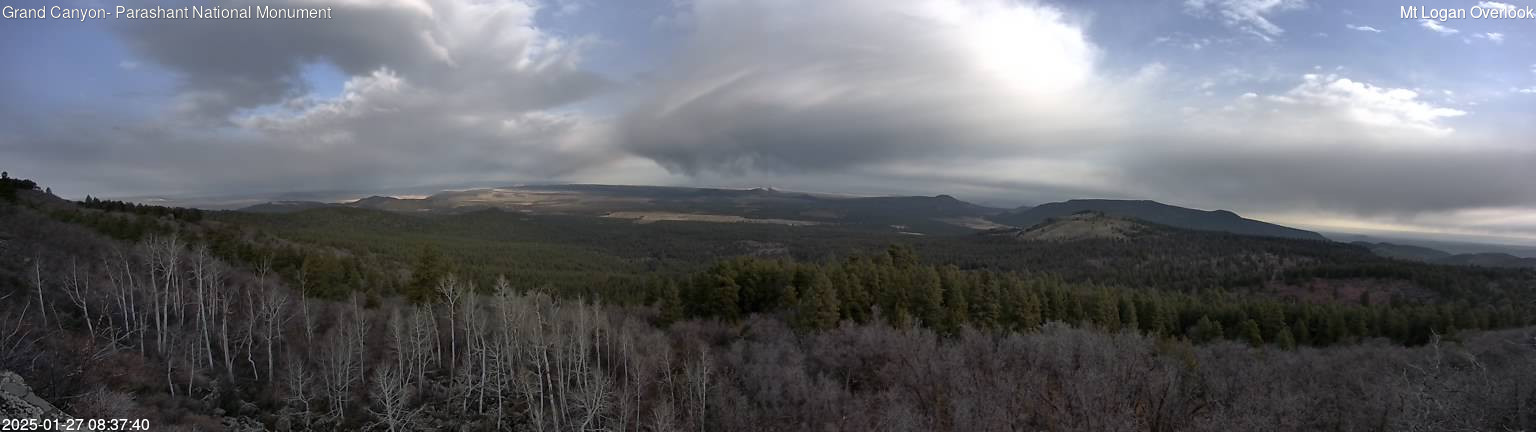 time-lapse frame, Mt Logan webcam