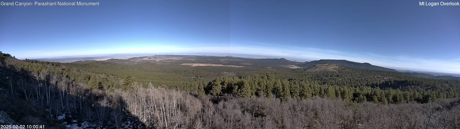 time-lapse frame, Mt Logan webcam