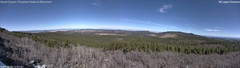 view from Mt Logan on 2025-02-25