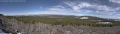 view from Mt Logan on 2025-03-04