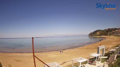 view from San Stefanos North West Corfu Webcam on 2024-04-29