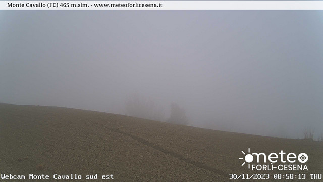 time-lapse frame, Monte Cavallo Sud-Est webcam
