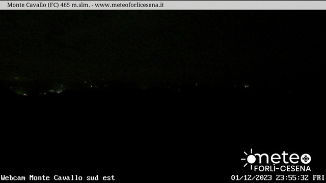 time-lapse frame, Monte Cavallo Sud-Est webcam