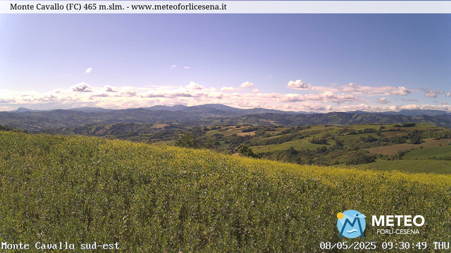time-lapse frame, Monte Cavallo Sud-Est webcam