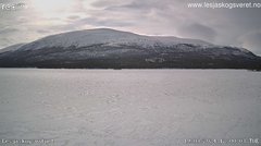 view from Lesjaskogsvatnet on 2024-03-19