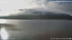 view from Lesjaskogsvatnet on 2024-10-14