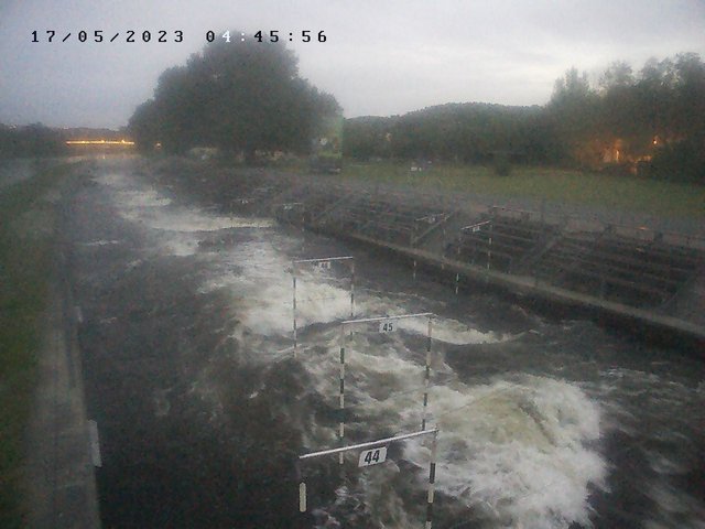 time-lapse frame, Troja - bottom webcam