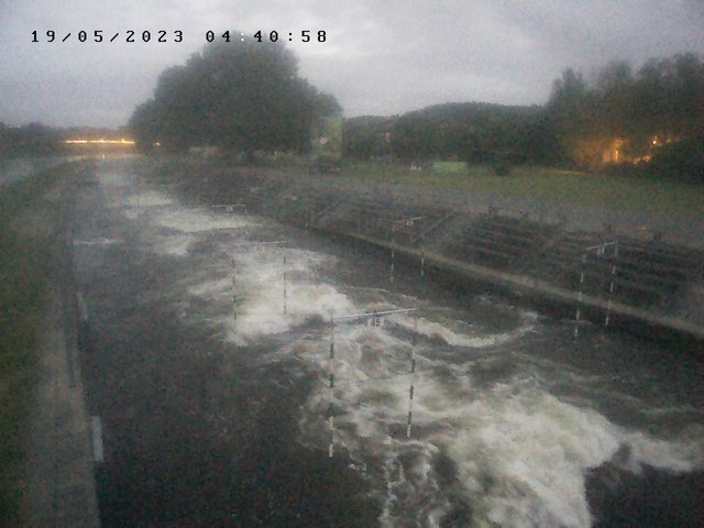 time-lapse frame, Troja - bottom webcam