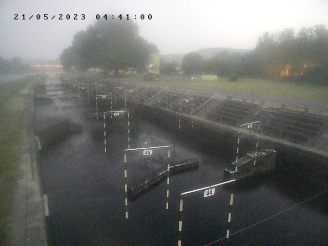 time-lapse frame, Troja - bottom webcam