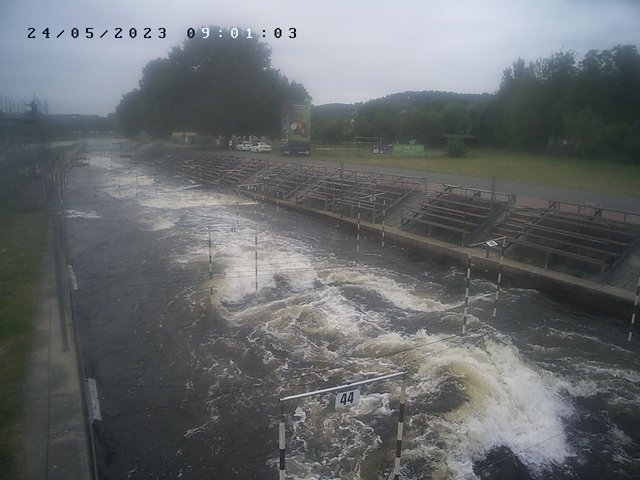 time-lapse frame, Troja - bottom webcam