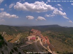view from Xodos - Sant Cristòfol (Vista SE) on 2022-06-22