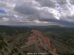 view from Xodos - Sant Cristòfol (Vista SE) on 2022-09-26
