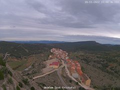 view from Xodos - Sant Cristòfol (Vista SE) on 2022-11-18