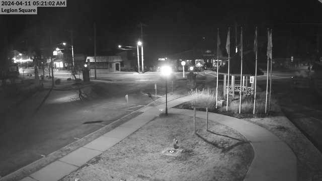 time-lapse frame, Inlet Legion Square webcam