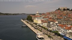 view from Šibenik hotel on 2024-05-13