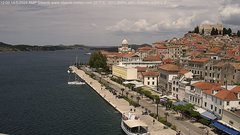 view from Šibenik hotel on 2024-05-14