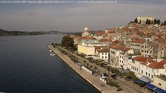 view from Šibenik hotel on 2024-10-27