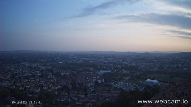 time-lapse frame, Vittorio Veneto - Santuario Madonna della Salute webcam